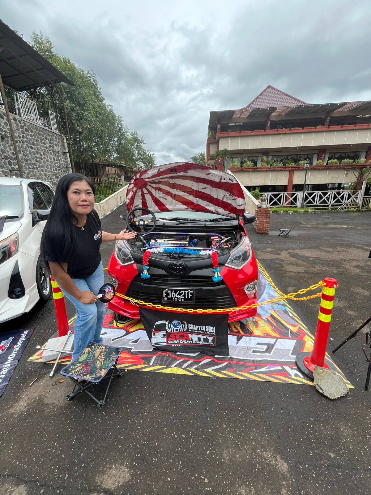 Toyota Calya Tampilan Belakang