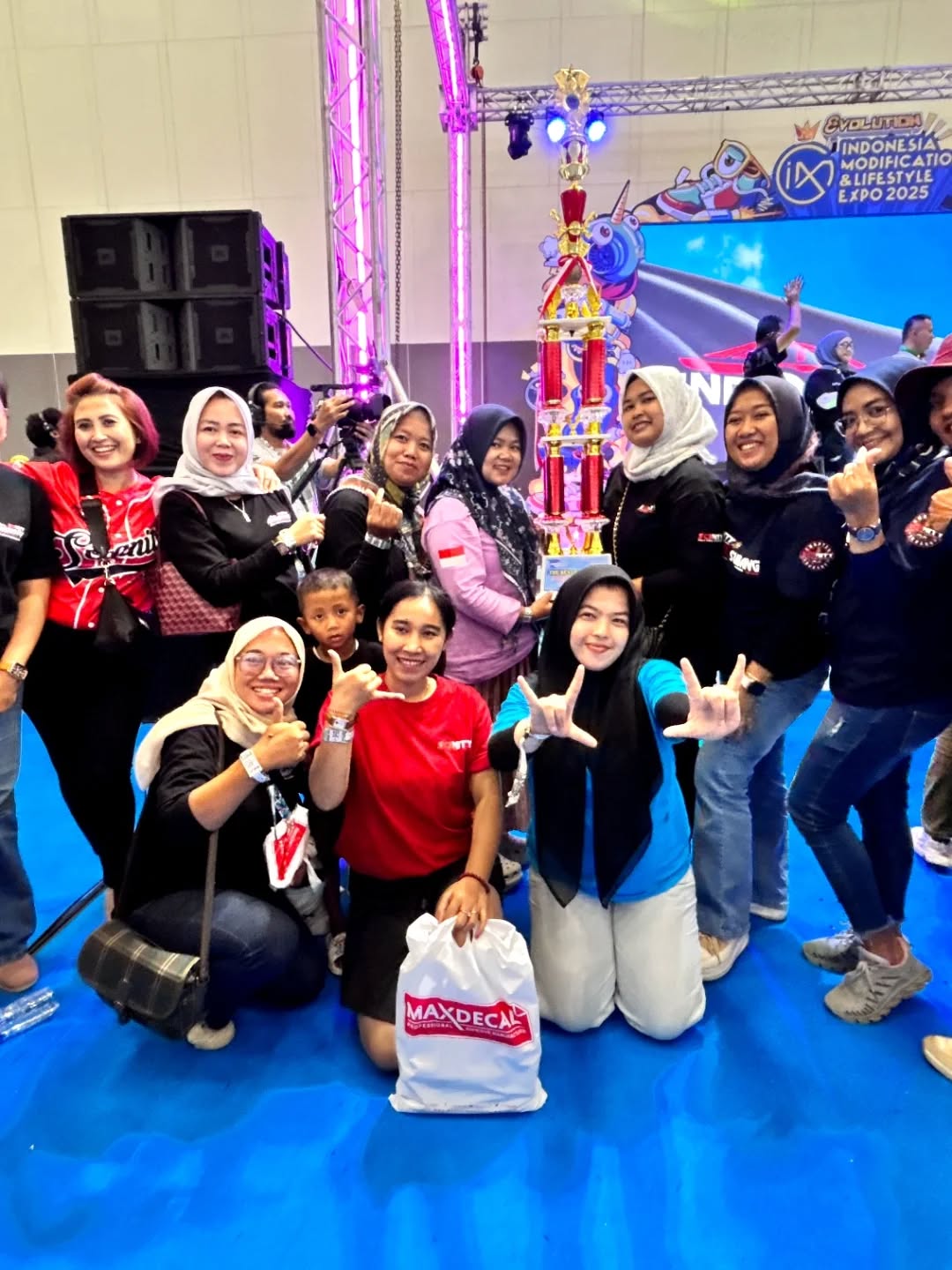 Kebersamaan Srikandi Scanity